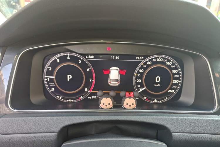 Used Volkswagen Golf 2020 280TSI DSG Luxury Edition Instrument Cluster