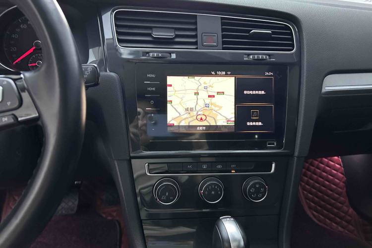 Used Volkswagen Golf 2020 Zhiai Edition 280TSI DSG Comfort Model Audio And AC Panel