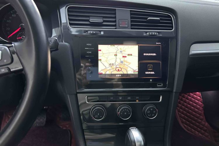 Used Volkswagen Golf 2020 Zhiai Edition 280TSI DSG Comfort Model Audio And AC Panel