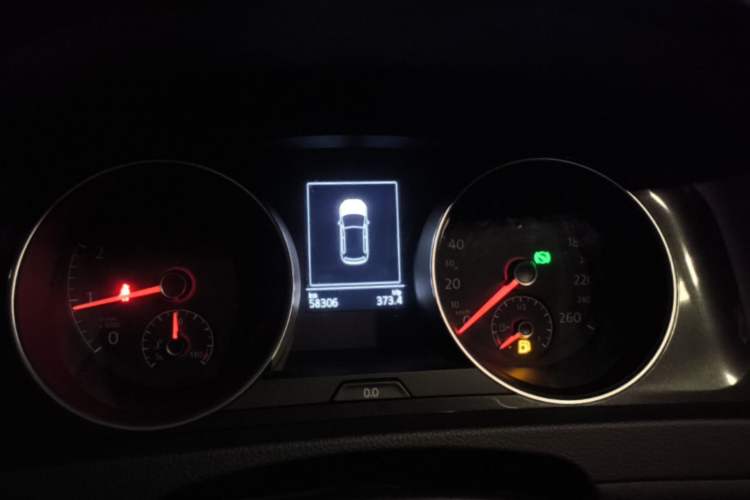 Used Volkswagen Golf 2020 Zhiai Edition 280TSI DSG Comfort Model Instrument Cluster