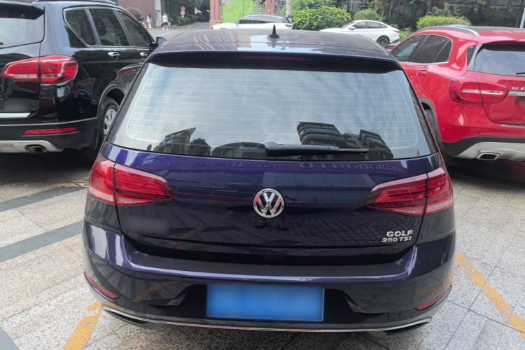 Used Volkswagen Golf 2020 Zhiai Edition 280TSI DSG Comfort Model Rear