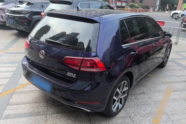 Used Volkswagen Golf 2020 Zhiai Edition 280TSI DSG Comfort Model Rear Right 45 Deg