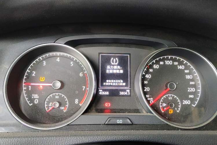 Used Volkswagen Golf 2020 Zhiai Edition 280TSI DSG Comfort Model Instrument Cluster