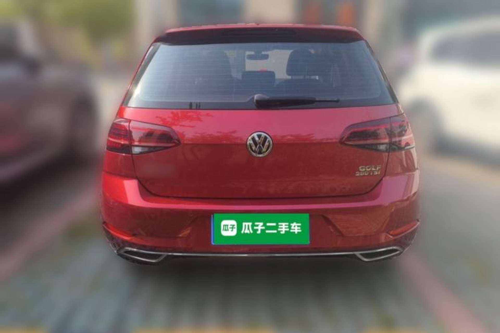 Used Volkswagen Golf 2020 Zhiai Edition 280TSI DSG Luxury Model Rear