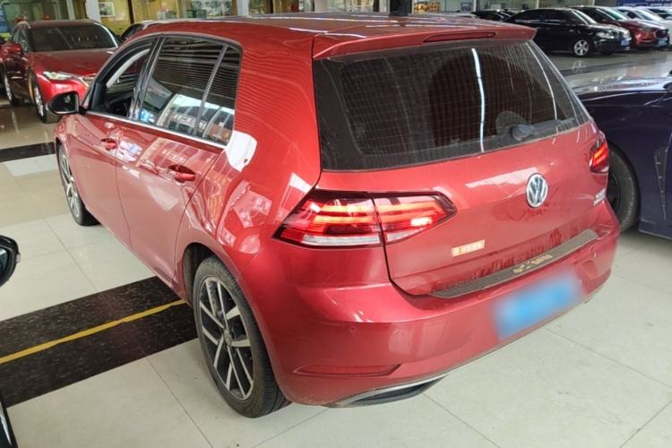 Used Volkswagen Golf 2020 Zhiai Edition 280TSI DSG Comfort Model Rear Left 45 Deg