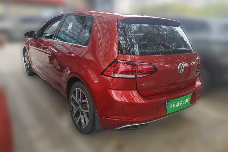 Used Volkswagen Golf 2020 Zhiai Edition 280TSI DSG Comfort Model Rear Left 45 Deg