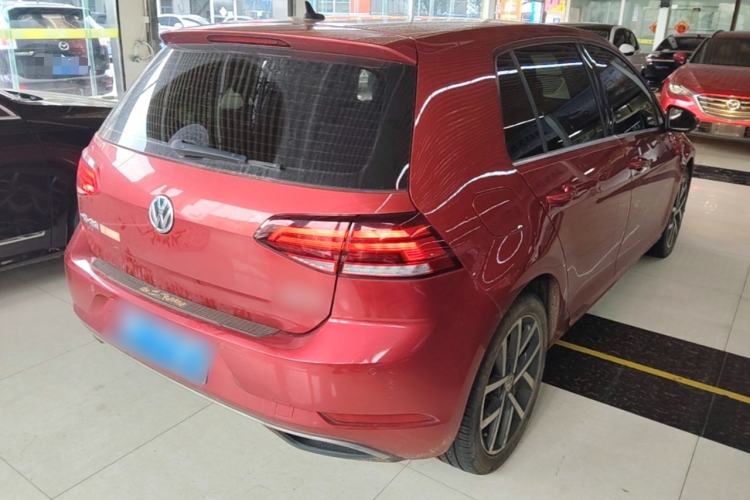 Used Volkswagen Golf 2020 Zhiai Edition 280TSI DSG Comfort Model Rear Right 45 Deg