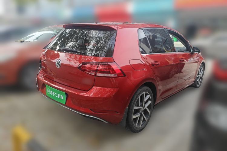 Used Volkswagen Golf 2020 Zhiai Edition 280TSI DSG Comfort Model Rear Right 45 Deg