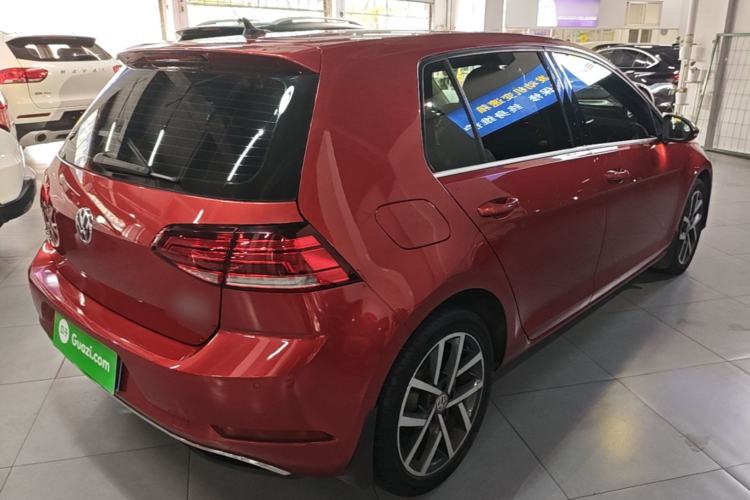 Used Volkswagen Golf 2020 Zhiai Edition 280TSI DSG Comfort Model Rear Right 45 Deg