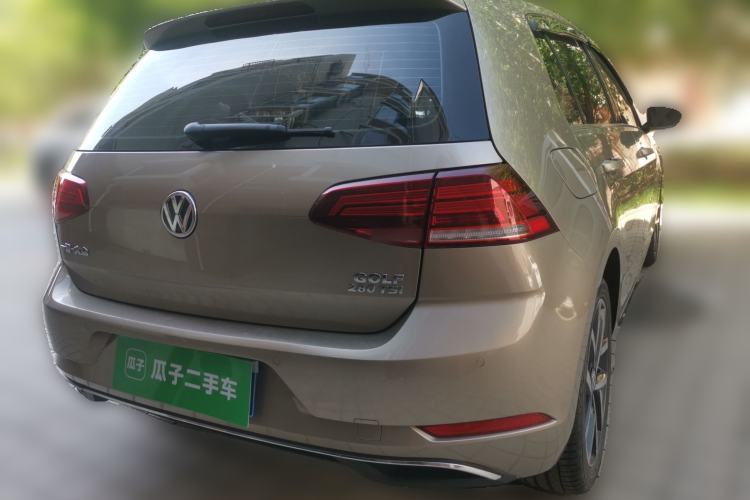 Used Volkswagen Golf 2020 Zhiai Edition 280TSI DSG Comfort Model Rear Right 45 Deg