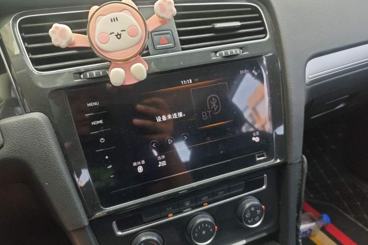 Used Volkswagen Golf 2020 Zhiai Edition 280TSI DSG Comfort Model Audio And AC Panel