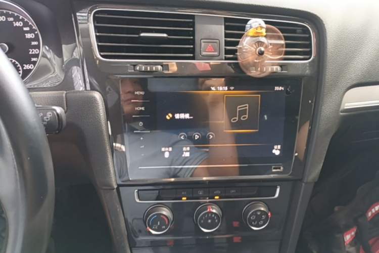 Used Volkswagen Golf 2020 280TSI DSG Comfort Version Audio And AC Panel