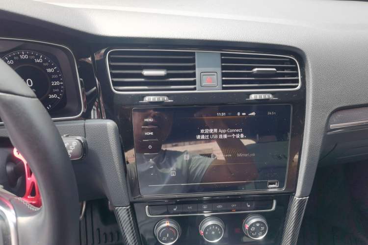 Used Volkswagen Golf 2020 Charming Edition 280TSI DSG R-Line Audio And AC Panel