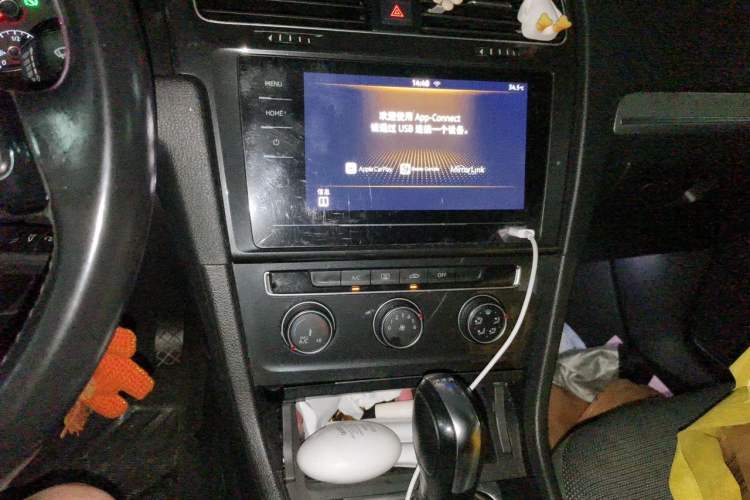 Used Volkswagen Golf 2020 280TSI DSG Comfort Version Audio And AC Panel