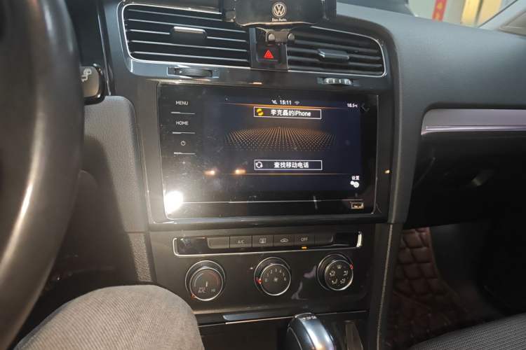 Used Volkswagen Golf 2020 Zhiai Edition 280TSI DSG Comfort Model Audio And AC Panel