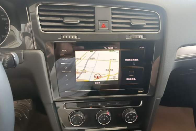 Used Volkswagen Golf 2020 Zhiai Edition 280TSI DSG Comfort Model Audio And AC Panel