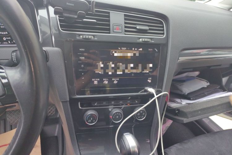 Used Volkswagen Golf 2020 Zhiai Edition 280TSI DSG Luxury Model Audio And AC Panel