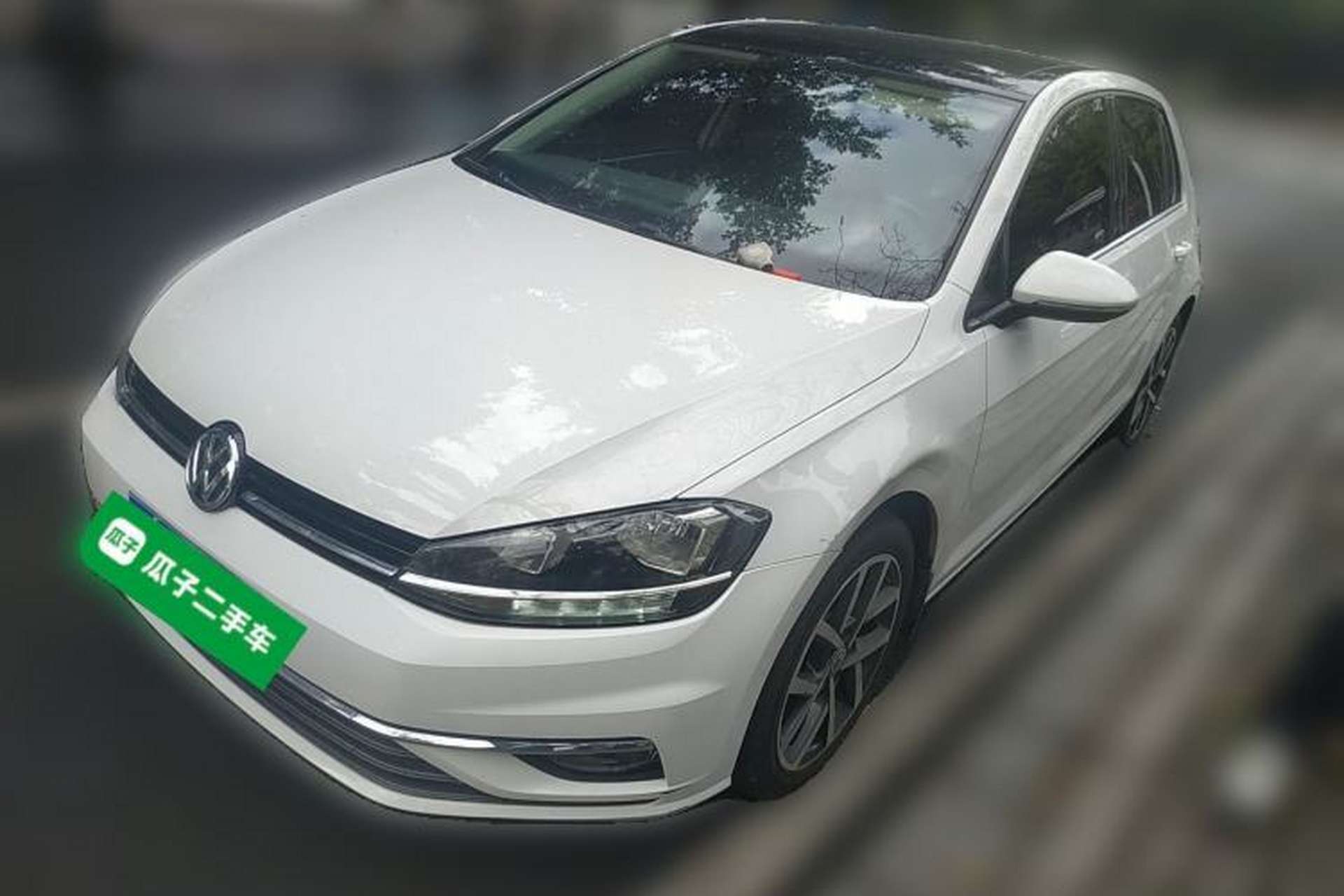 Used Volkswagen Golf 2020 Zhiai Edition 200TSI DSG Comfortable & Ambitious Version Front Left 45 Deg