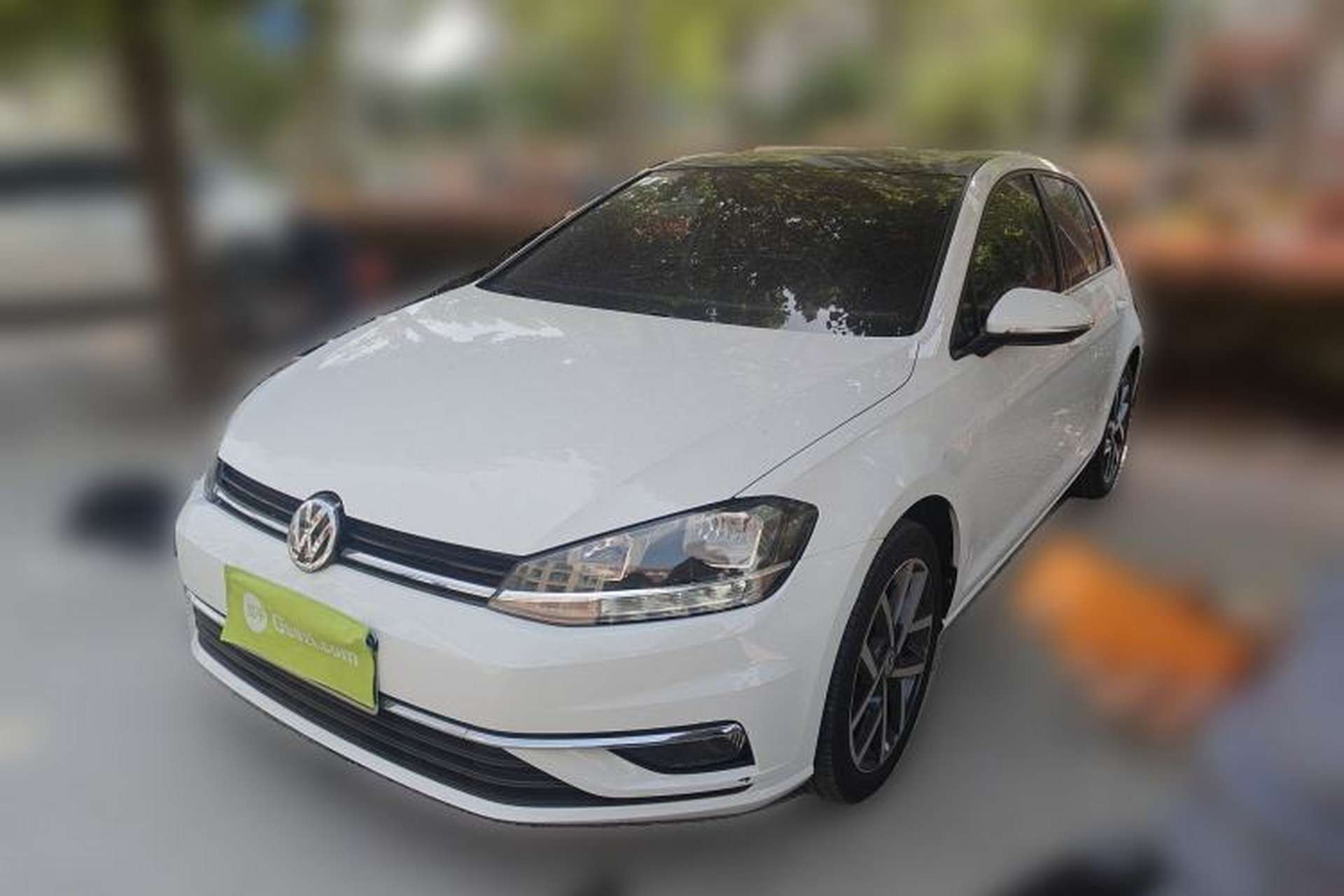 Used Volkswagen Golf 2020 Zhiai Edition 200TSI DSG Comfortable & Ambitious Version Front Left 45 Deg