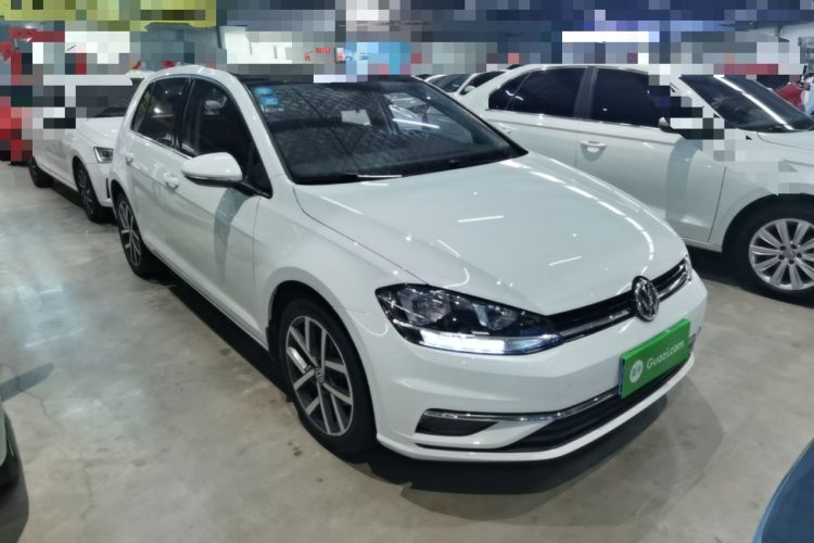 Used Volkswagen Golf 2020 Zhiai Edition 280TSI DSG Comfort Model Front Right 45 Deg