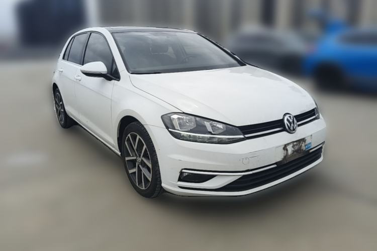 Used Volkswagen Golf 2020 Zhiai Edition 200TSI DSG Comfortable & Ambitious Version Front Right 45 Deg