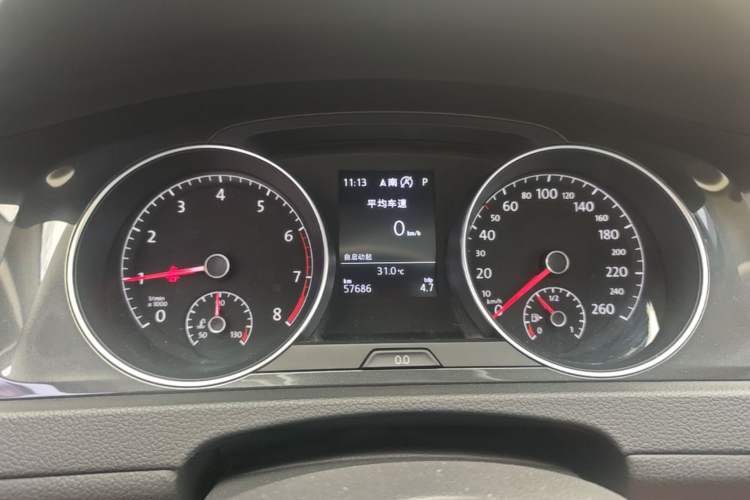 Used Volkswagen Golf 2020 Zhiai Edition 280TSI DSG Comfort Model Instrument Cluster