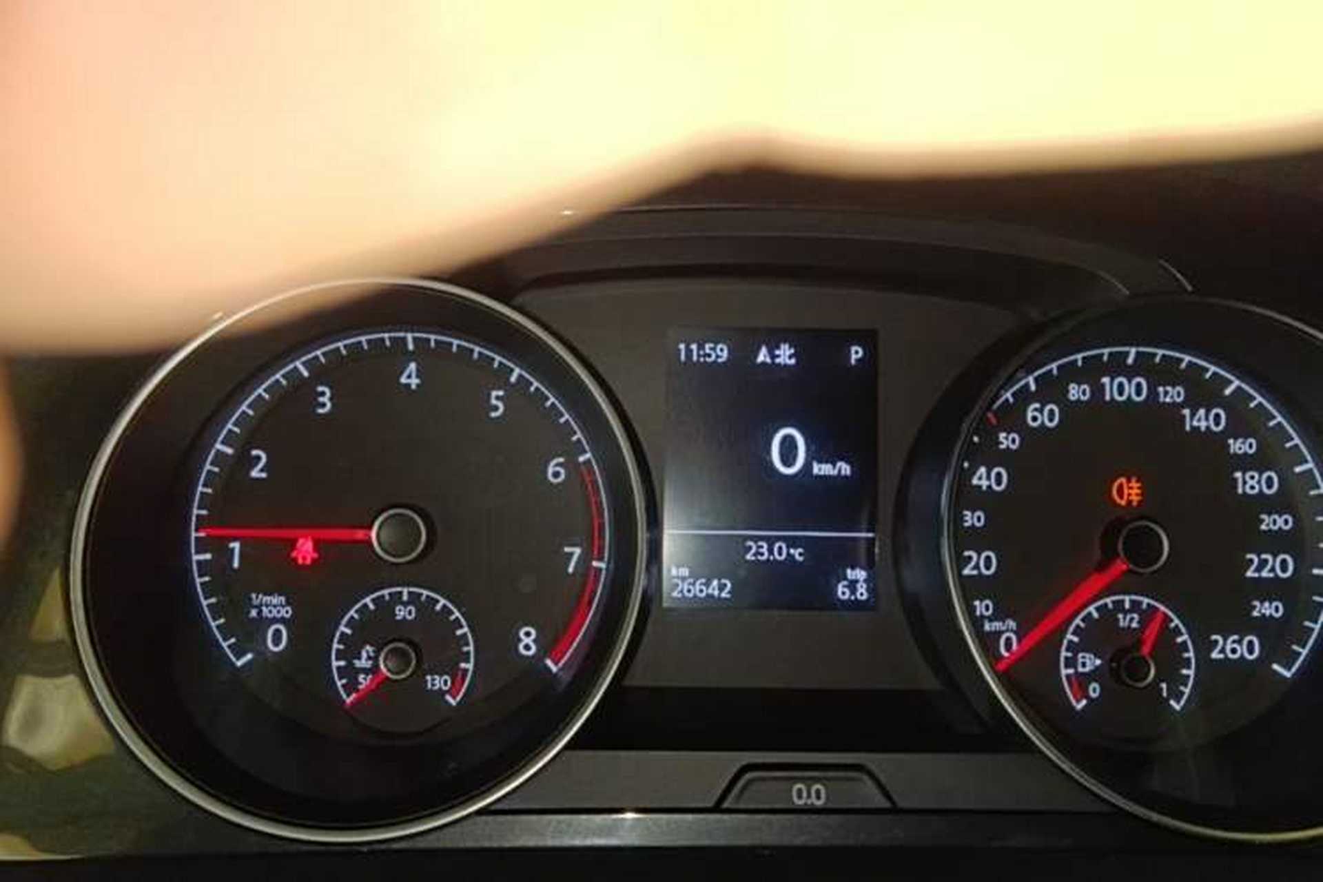 Used Volkswagen Golf 2020 Zhiai Edition 280TSI DSG Comfort Model Instrument Cluster