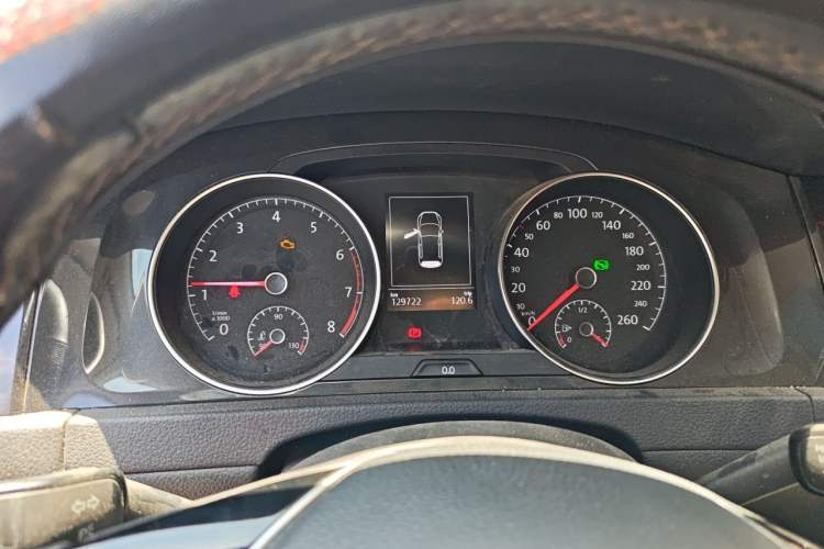 Used Volkswagen Golf 2020 Zhiai Edition 280TSI DSG Comfort Model Instrument Cluster