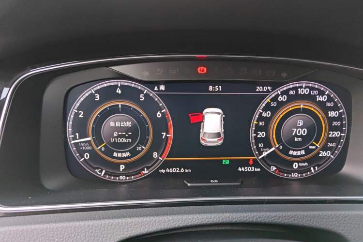 Used Volkswagen Golf 2020 Charming Edition 280TSI DSG R-Line Instrument Cluster