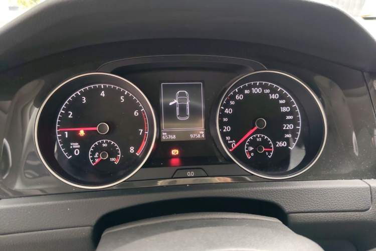 Used Volkswagen Golf 2020 Zhiai Edition 280TSI DSG Comfort Model Instrument Cluster