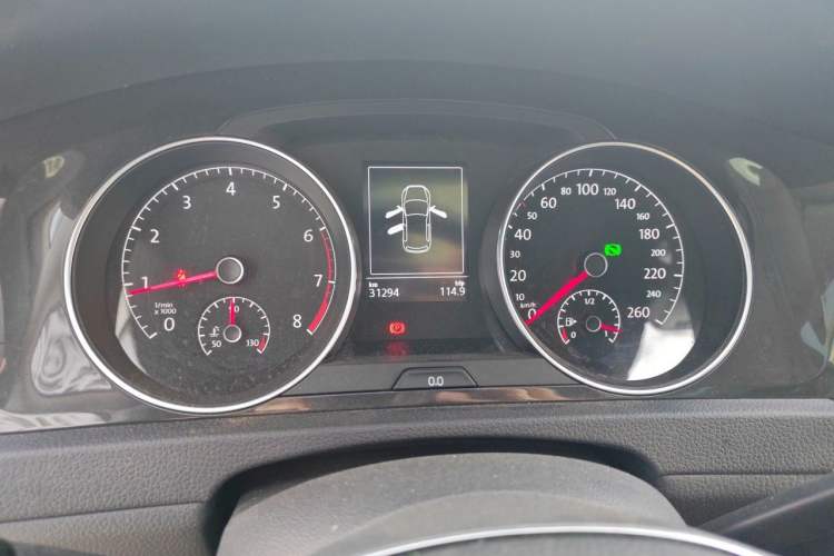 Used Volkswagen Golf 2020 Zhiai Edition 280TSI DSG Comfort Model Instrument Cluster