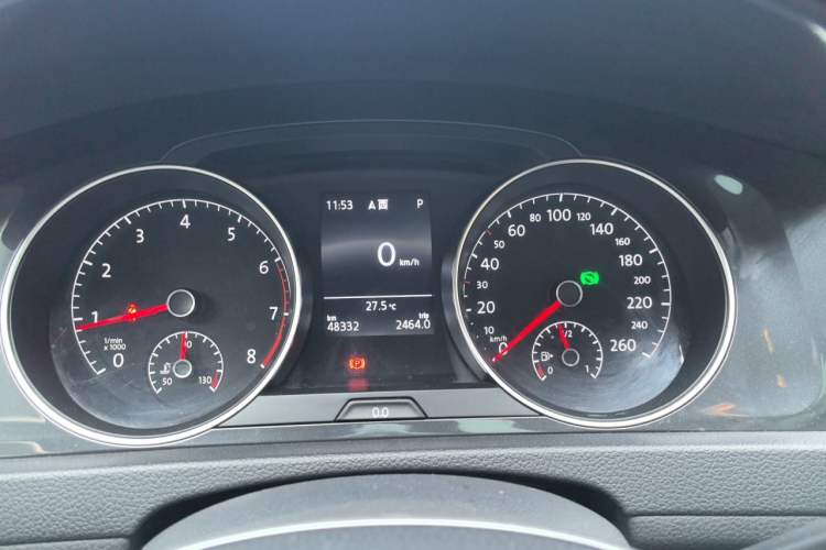 Used Volkswagen Golf 2020 Zhiai Edition 280TSI DSG Comfort Model Instrument Cluster