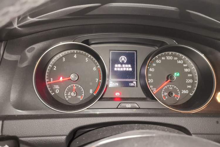 Used Volkswagen Golf 2020 Zhiai Edition 280TSI DSG Comfort Model Instrument Cluster