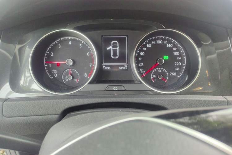 Used Volkswagen Golf 2020 Zhiai Edition 280TSI DSG Comfort Model Instrument Cluster