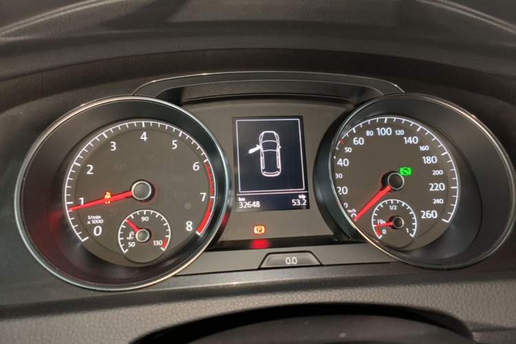 Used Volkswagen Golf 2020 Zhiai Edition 280TSI DSG Comfort Model Instrument Cluster