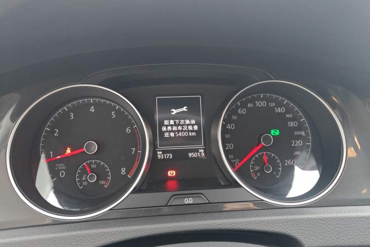 Used Volkswagen Golf 2020 Zhiai Edition 280TSI DSG Comfort Model Instrument Cluster