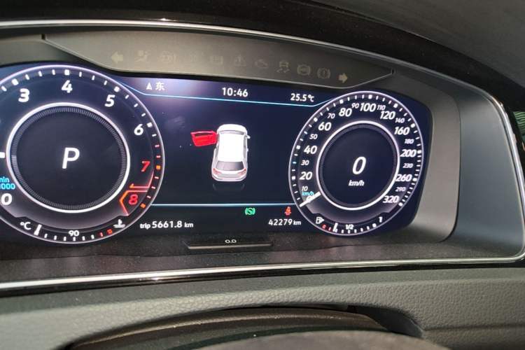 Used Volkswagen Golf 2020 Zhiai Edition 280TSI DSG Comfort Model Instrument Cluster