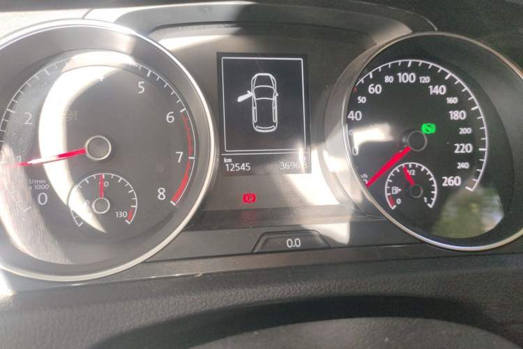 Used Volkswagen Golf 2020 Zhiai Edition 280TSI DSG Comfort Model Instrument Cluster