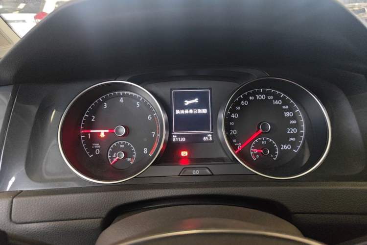 Used Volkswagen Golf 2020 200TSI DSG Comfortable and Ambitious Edition Instrument Cluster
