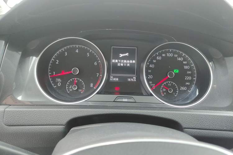 Used Volkswagen Golf 2020 Zhiai Edition 280TSI DSG Comfort Model Instrument Cluster