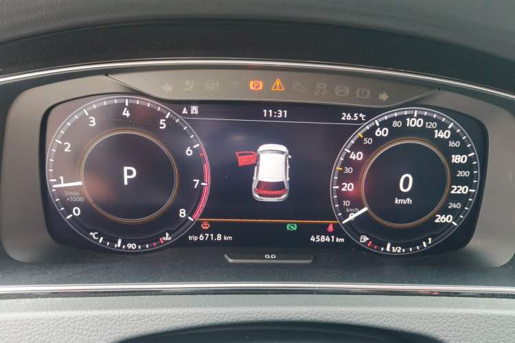 Used Volkswagen Golf 2020 Charming Edition 280TSI DSG R-Line Instrument Cluster