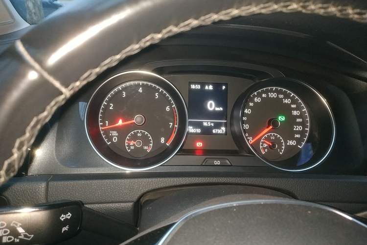 Used Volkswagen Golf 2020 Zhiai Edition 280TSI DSG Comfort Model Instrument Cluster
