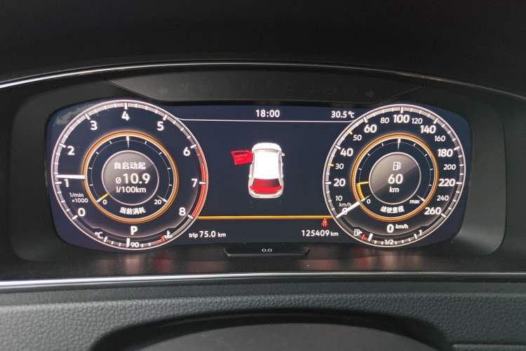 Used Volkswagen Golf 2020 280TSI DSG Luxury Edition Instrument Cluster
