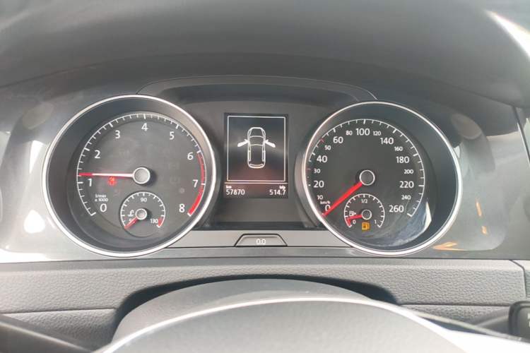 Used Volkswagen Golf 2020 200TSI DSG Comfortable and Ambitious Edition Instrument Cluster