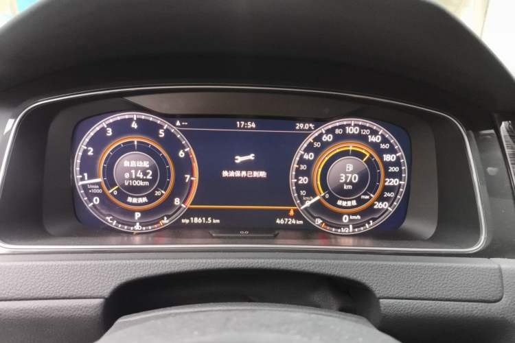 Used Volkswagen Golf 2020 280TSI DSG Luxury Edition Instrument Cluster