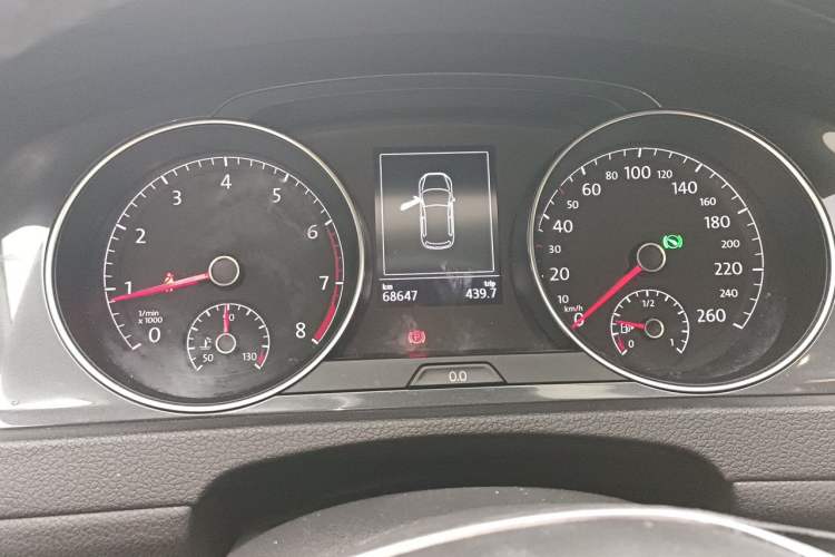 Used Volkswagen Golf 2020 200TSI DSG Comfortable and Ambitious Edition Instrument Cluster