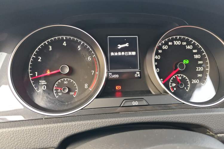 Used Volkswagen Golf 2020 200TSI DSG Comfortable and Ambitious Edition Instrument Cluster