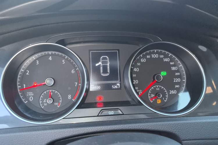 Used Volkswagen Golf 2020 Zhiai Edition 280TSI DSG Comfort Model Instrument Cluster
