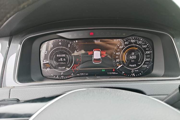 Used Volkswagen Golf 2020 Zhiai Edition 280TSI DSG Luxury Model Instrument Cluster