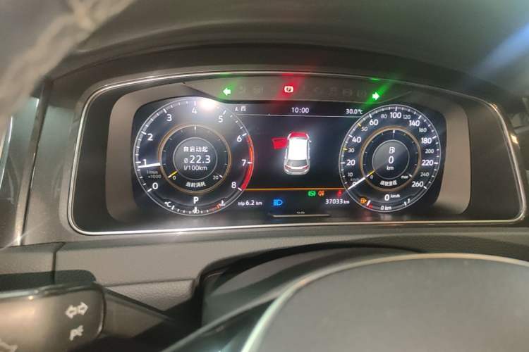 Used Volkswagen Golf 2020 Zhiai Edition 280TSI DSG Luxury Model Instrument Cluster